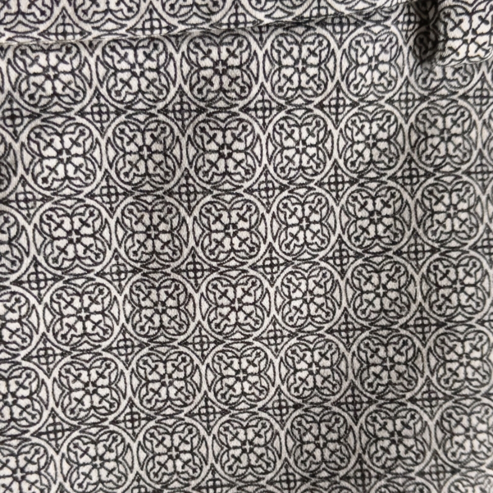 H&M Medallion Black White Ankle Trouser - Picture 3 of 5
